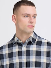 Blend Blue Daris Check Shirt - Image 4 of 6
