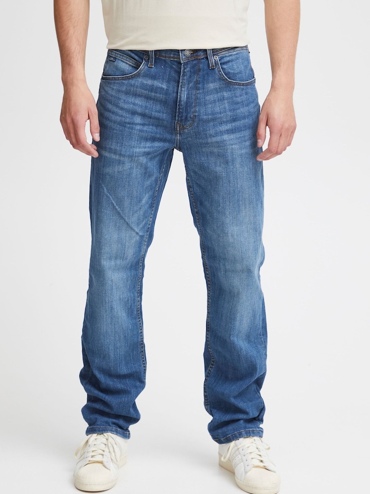 Blend Blue Bhrock Straight Stretch Denim Jeans - Image 1 of 6