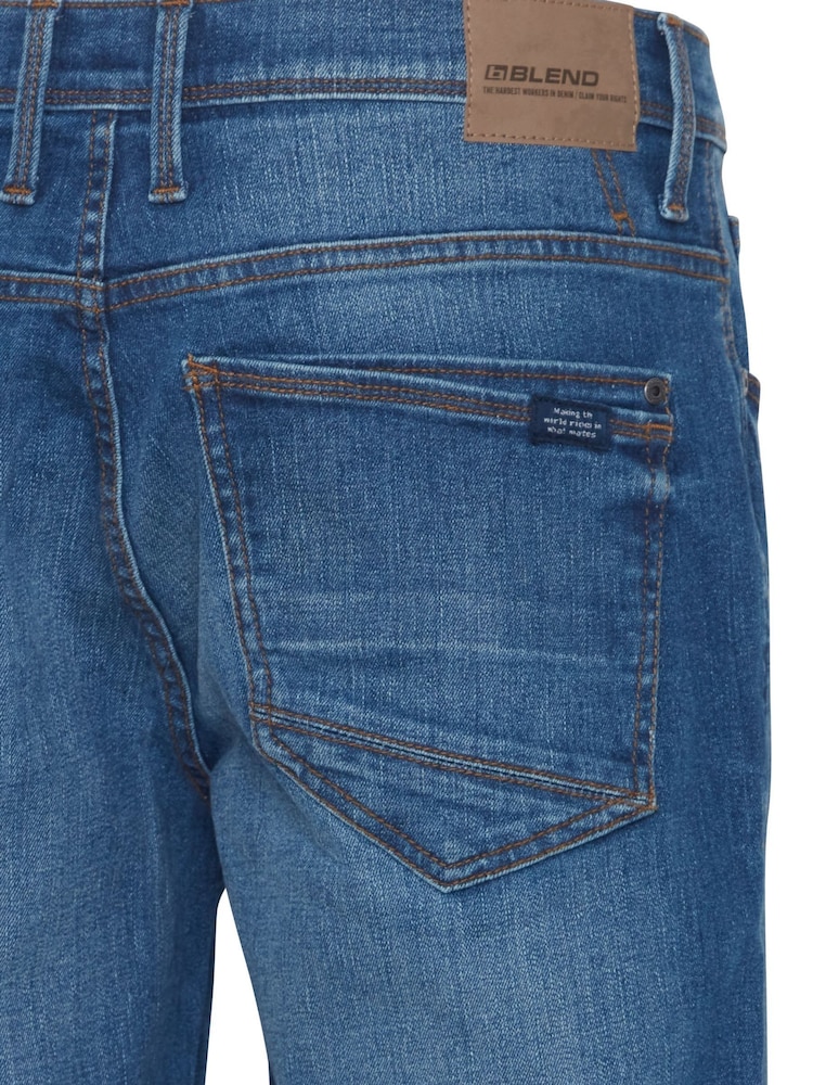 Blend Blue Bhrock Straight Stretch Denim Jeans - Image 6 of 6