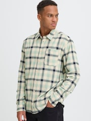 Blend Green Devon Checked Button-Down Shirt - Image 1 of 7