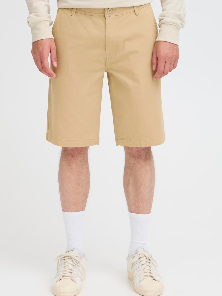Blend Natural Mason Chino Shorts - Image 1 of 8 Blend Natural Mason Chino Shorts - Image 1 of 8