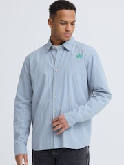 Blend Blue Sun Stripe Long Sleeve Shirt - Image 1 of 6