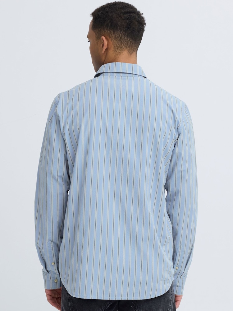 Blend Blue Sun Stripe Long Sleeve Shirt - Image 2 of 6