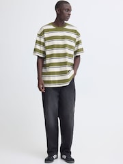 Blend White Kyran Stripe T-Shirt - Image 3 of 8