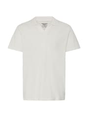 Blend White Eskild Knit Collard Polo Shirt - Image 6 of 8