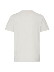 Blend White Eskild Knit Collard Polo Shirt - Image 7 of 8