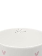 Sophie Allport White Mum Hearts Mug - Image 3 of 3