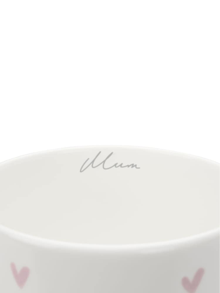 Sophie Allport White Mum Hearts Mug - Image 3 of 3