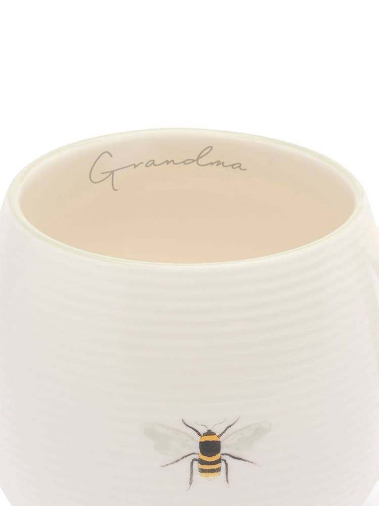 Sophie Allport Natural Grandma Bees Stoneware Mug - Image 3 of 3 Sophie Allport Natural Grandma Bees Stoneware Mug - Image 3 of 3