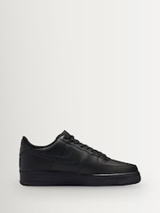 Nike Black Air Force 1 Low Trainers - Image 3 of 9
