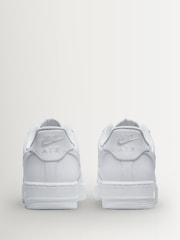 Nike White Air Force 1 Low Trainers - Image 5 of 9