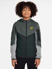Kamufliažinė žalia - „Nike Tech Fleece“ užtraukiamas džemperis su gobtuvu - 1 paveikslėlis iš 3