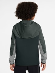 Kamufliažinė žalia - „Nike Tech Fleece“ užtraukiamas džemperis su gobtuvu - 2 paveikslėlis iš 3