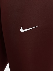 Nike Mystic Date Brown Dri-FIT High Waisted Pro Leggings - Image 3 of 3