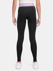 Nike Wolf Grey Dri-FIT High Waisted Pro Leggings - Image 2 of 3