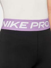 Nike Wolf Grey Dri-FIT High Waisted Pro Leggings - Image 3 of 3