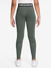 Nike Camo Green Dri-FIT High Waisted Pro Leggings - Image 2 of 3