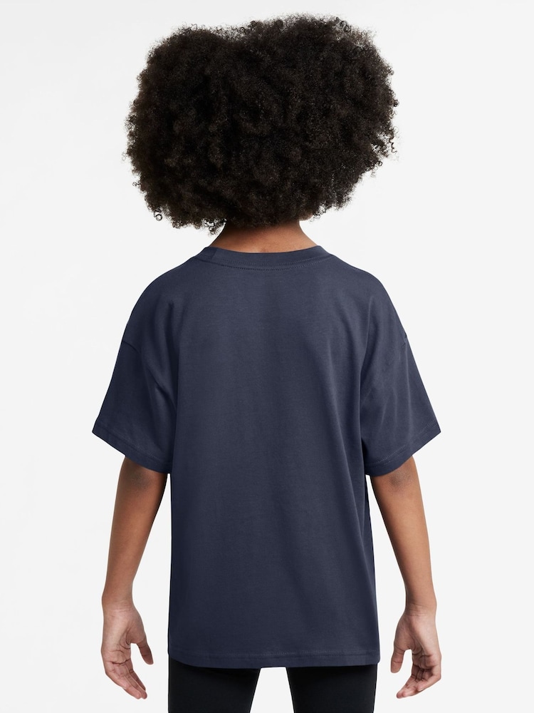 Blau - Nike Sportswear T-Shirt - Bild 2 von 3