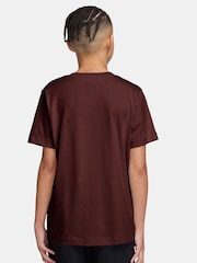 Nike Red Short Sleeve Club T-Shirt - Image 2 of 3