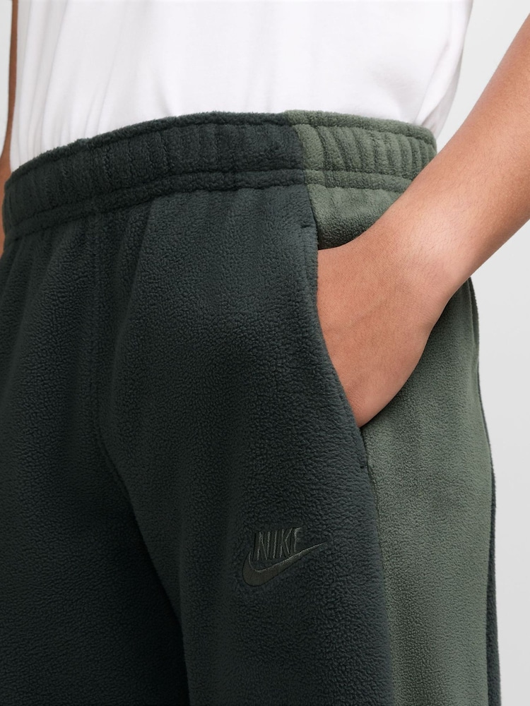 Nike Spruce Green Club Winter Fleece Joggers - Image 3 of 3