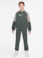 Nike Dri-FIT Poly Crew Neck Tracksuit - صورة 1 من 3