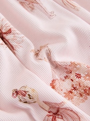 Pink Long Sleeve Ribbed Dress (3mths-7yrs) - Image 6 of 7