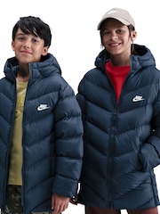 Nike Midnight Navy Longline Puffer Jacket - Image 2 of 7
