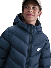 Nike Midnight Navy Longline Puffer Jacket - Image 4 of 7