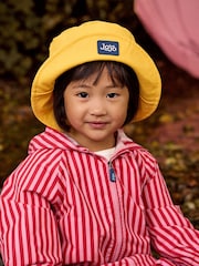 JoJo Maman Bébé Yellow Waterproof Fishermans Hat - Image 1 of 1