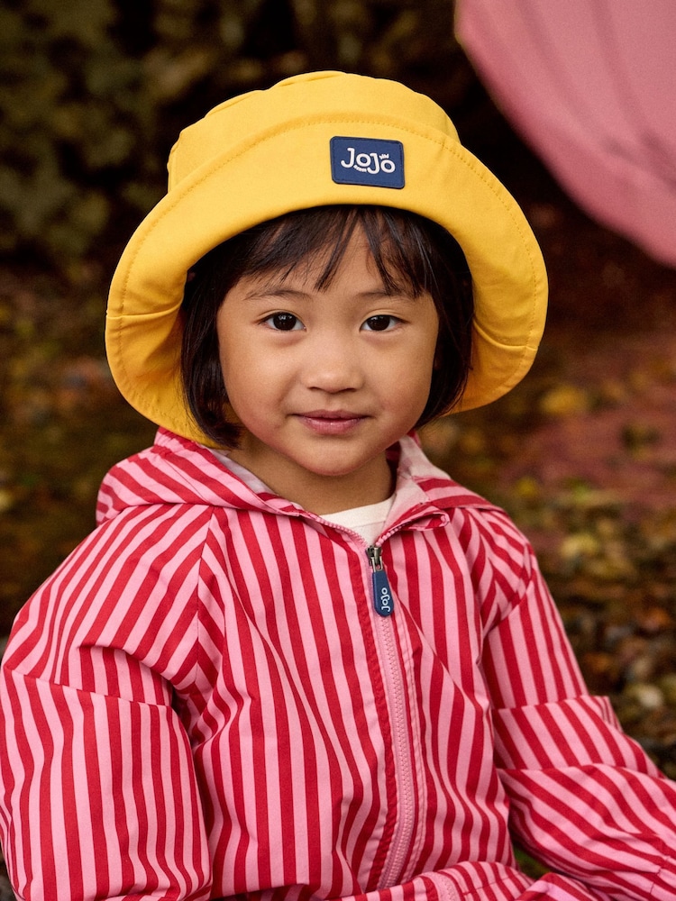 JoJo Maman Bébé Yellow Waterproof Fishermans Hat - Image 1 of 1 JoJo Maman Bébé Yellow Waterproof Fishermans Hat - Image 1 of 1