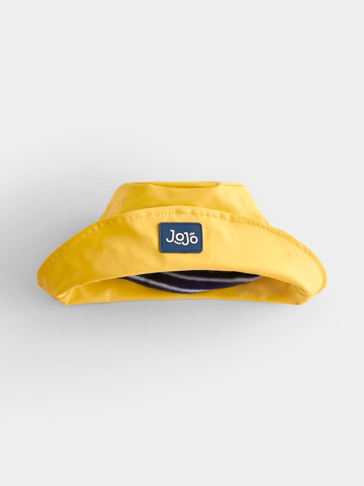 JoJo Maman Bébé Yellow Waterproof Fishermans Hat - Image 2 of 7