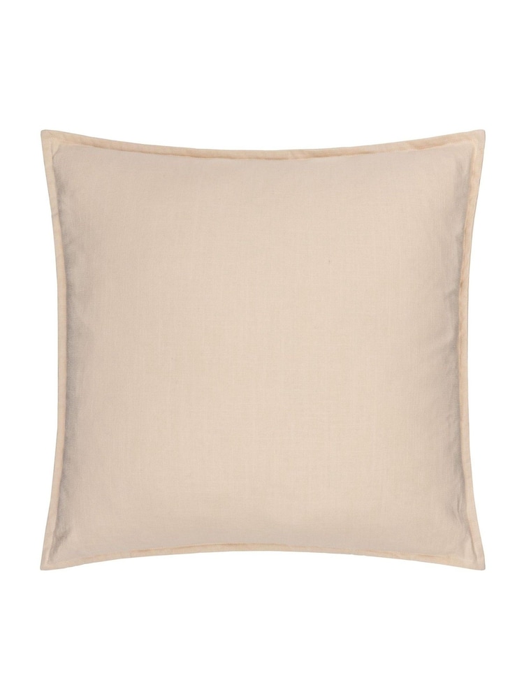 Yard Linen Slub Cotton Fibre Filled Cushion - Image 2 of 5