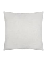 Yard Natural Pebble Textured Chenille Feather Filled Cushion - Image 3 of 6
