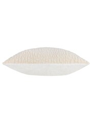 Yard Natural Pebble Textured Chenille Feather Filled Cushion - Image 4 of 6