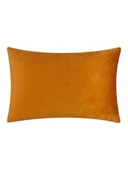 Furn Ginger Metro Diamond Velvet Fibre Filled Cushion - Image 3 of 6