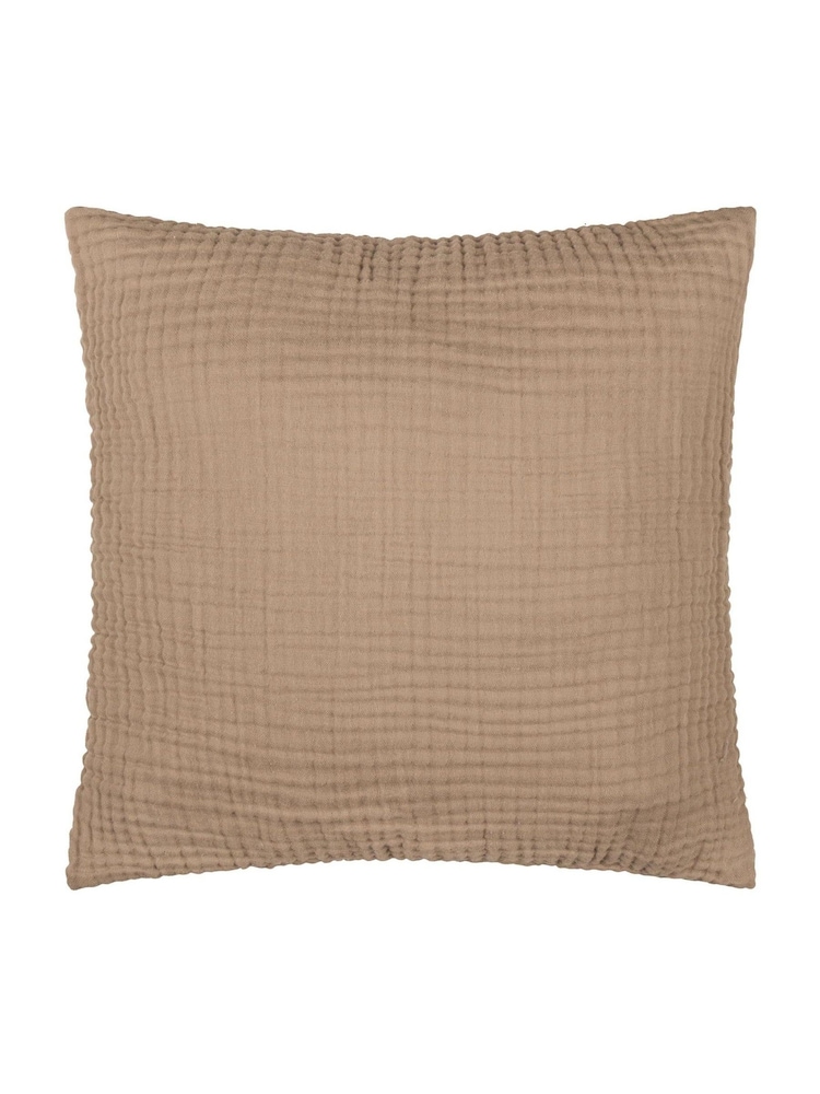 وسادة كرسي قطن موسلين مجعّد Lark من Yard - Image 2 of 5