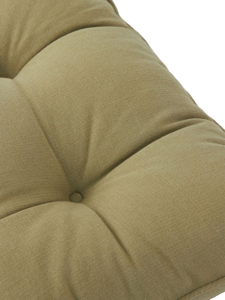 Yard 2 Pack Moss Slub Cotton Cushions - Image 5 of 5 Yard 2 Pack Moss Slub Cotton Cushions - Image 5 of 5