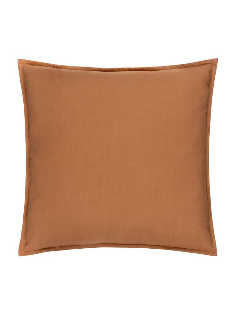 Yard Toffee Slub Cotton Fibre Filled Cushion - Image 2 of 5 Yard Toffee Slub Cotton Fibre Filled Cushion - Image 2 of 5