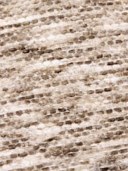 Yard Brown Malvern Chenille Feather Filled Cushion - Image 4 of 4