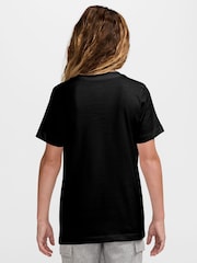 Nike Black Aurora Borialis Graphic T-Shirt - Image 2 of 3