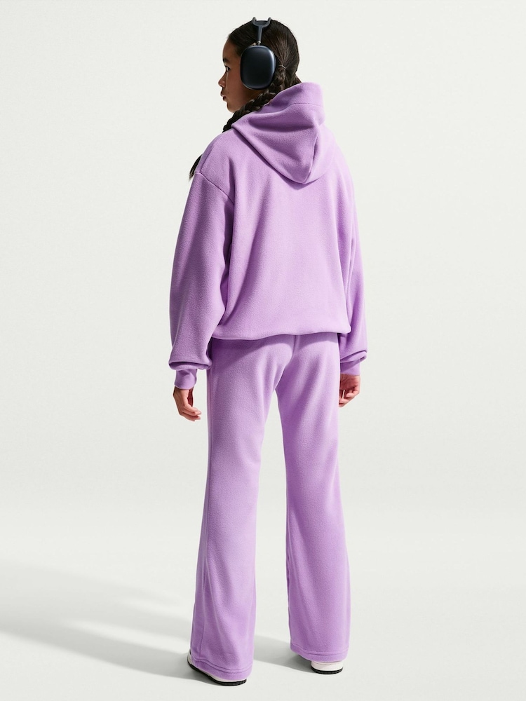 Nike Violet Purple Sportswear Fleece Pants - Image 2 of 5 Nike Violet Purple Sportswear Fleece Pants - Image 2 of 5