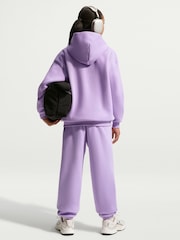 Violetti violetti - Nike Studio Fleece Oversized Overwear -huppari - Kuva 4 / 4