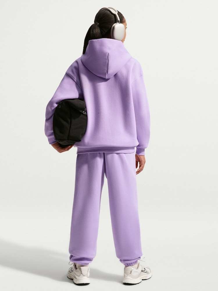 Violetti violetti - Nike Studio Fleece Oversized Overwear -huppari - Kuva 4 / 4 Violetti violetti - Nike Studio Fleece Oversized Overwear -huppari - Kuva 4 / 4