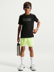 Nike Black Miler Dri-FIT Short-Sleeve T-Shirt - Image 4 of 5