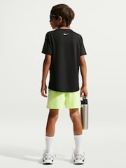 Nike Black Miler Dri-FIT Short-Sleeve T-Shirt - Image 5 of 5