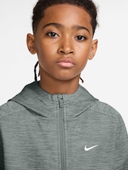 Kamuflāžas zaļa - Nike Therma-FIT Fleece Full-Zip Training Hoodie - Attēls 3 no 3