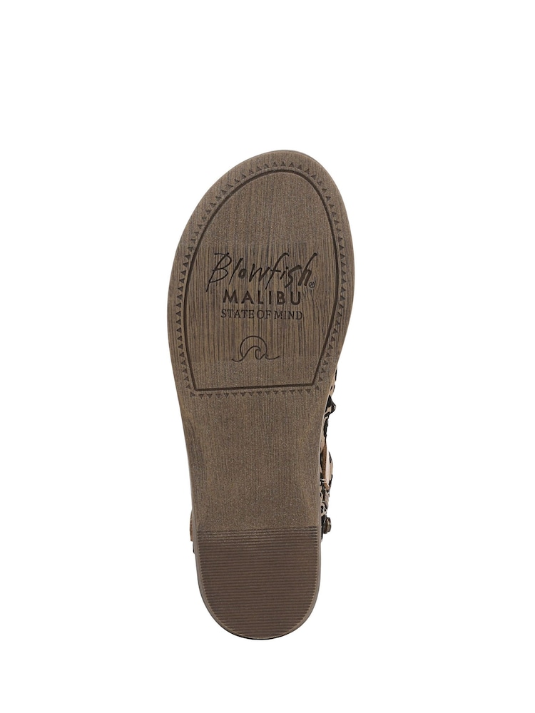 Blowfish Malibu Animal Denver Regular Fit Sandals - Image 7 of 7