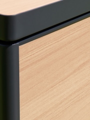 Royce Woodlook Cream XL Wood Look Garden Storage Box - Image 3 of 6