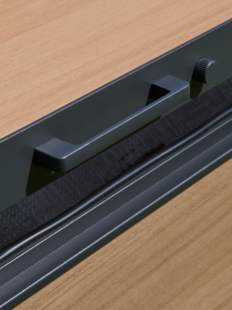 Royce Woodlook Cream XL Wood Look Garden Storage Box - Image 6 of 6 Royce Woodlook Cream XL Wood Look Garden Storage Box - Image 6 of 6