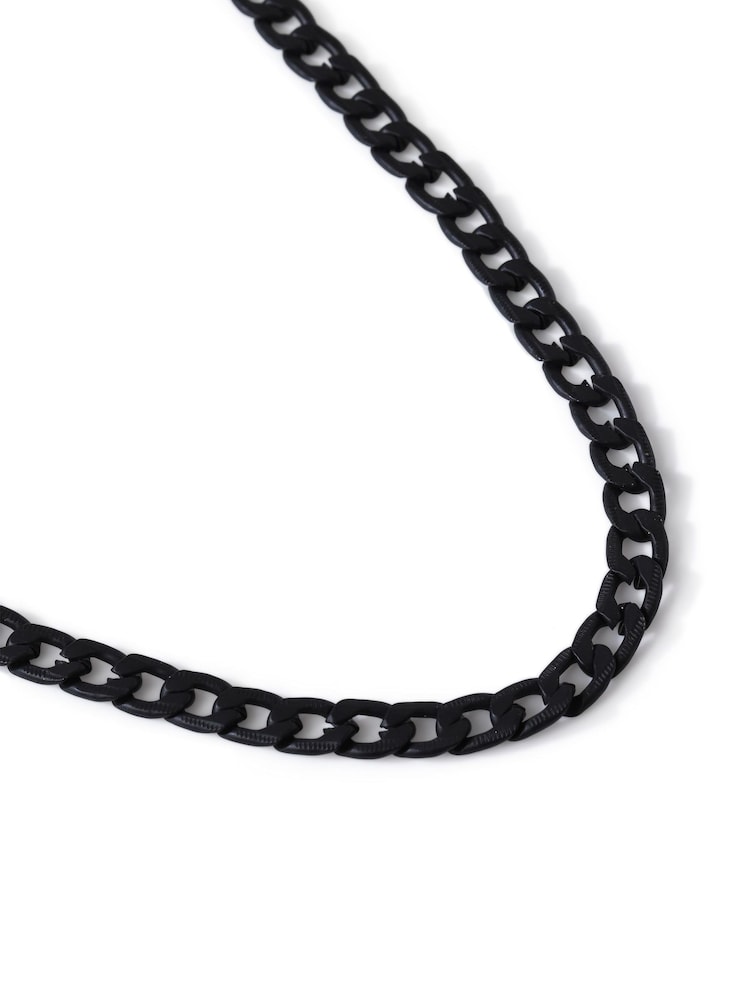 Chain Black Necklace - Image 2 of 2